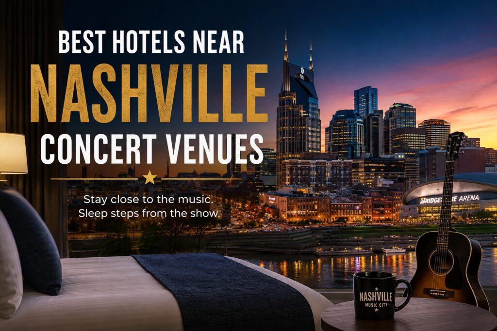 Best Hotels Near Nashville Concert Venues