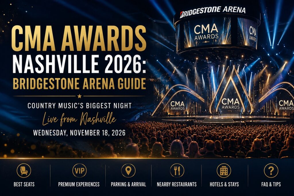 CMA Awards Nashville 2026 at Bridgestone Arena