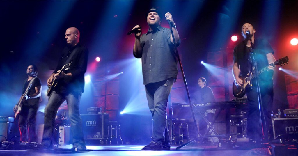 MercyMe with Jeremy Camp, Tim Timmons and Sam Wesley at Bridgestone Arena Nashville